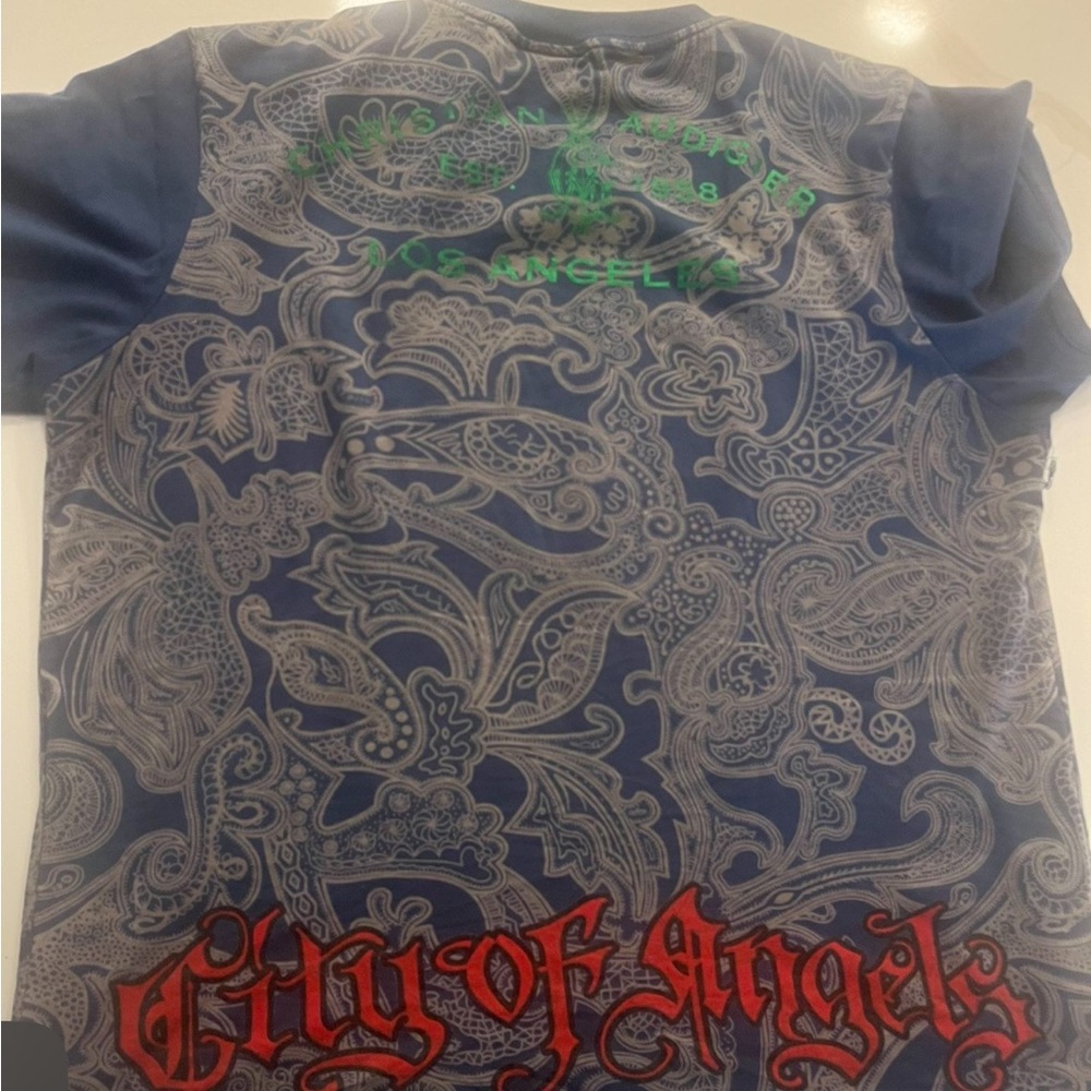 Christian Audigier Only shirt actually worn.